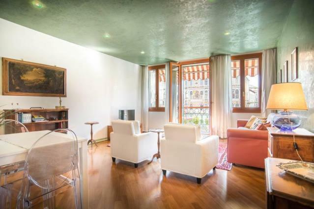 البندقية Casa Zucchi | Grand Canal Apartment المظهر الخارجي الصورة